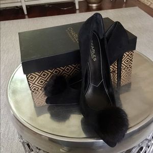 Charles by Charles David Suede Pump Sz 8